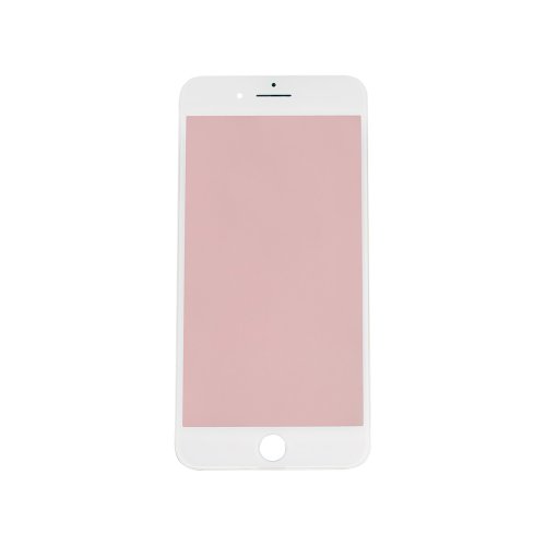 Скло корпусу з рамкою для Apple iPhone 8 Plus, біле, Original