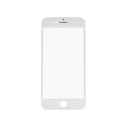 Скло корпусу з рамкою для Apple iPhone 7, біле Original