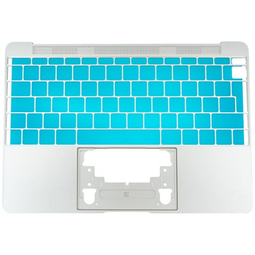 Верхня кришка ноутбука Apple A1534 (2016–2017), silver, Big Enter