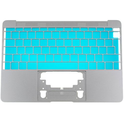 Верхня кришка ноутбука Apple A1534 (2016–2017) Space Gray, Big Enter