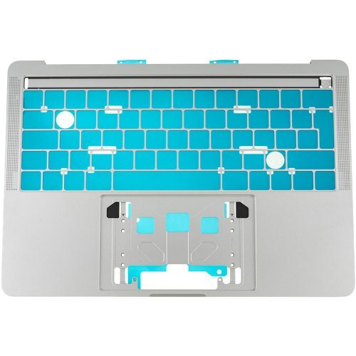 Верхня кришка ноутбука Apple A1706 (2016), срібляста, Big Enter