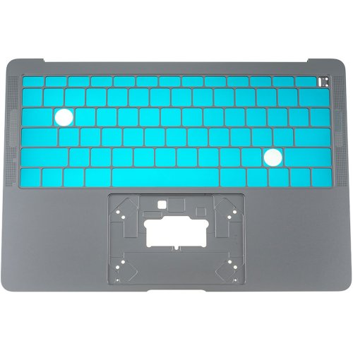 Верхня кришка ноутбука Apple A1932 (2018) Space Gray, малий Enter