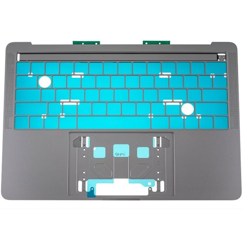 Верхня кришка ноутбука Apple A1989 (2018) Space Gray, Small Enter