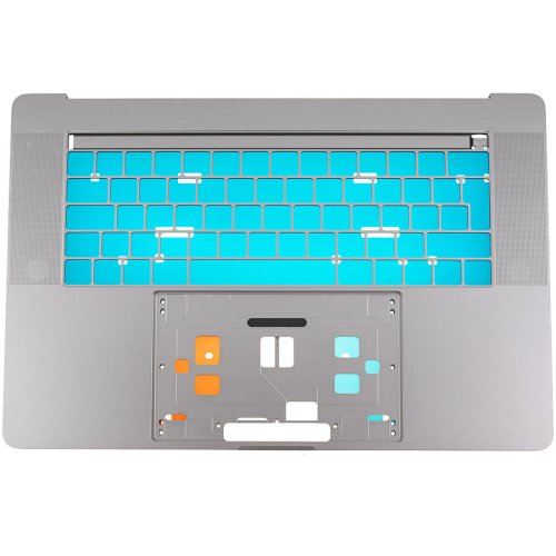 Верхня кришка ноутбука Apple A1990 (2018) Space Gray, Big Enter