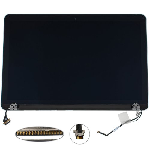 Кришка з матрицею в зборі для ноутбука Apple A1425 2012-2014, 6pin, Silver