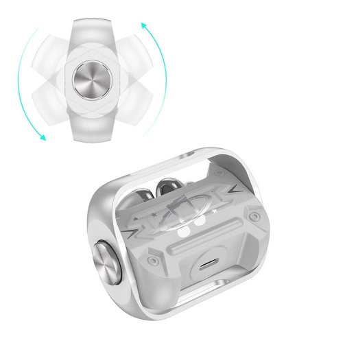 Бездротові навушники HOCO EW55 Trendy TWS, Bluetooth, ігрові, Silver (6942007605229)