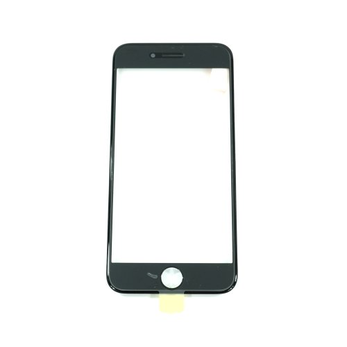 Скло корпусу з OCA-плівкою для Apple iPhone 7, чорне