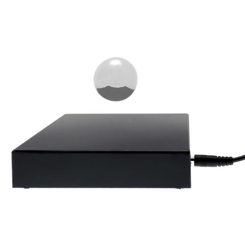 Левітуюча куля Buda Ball, чорна, квадратна підставка