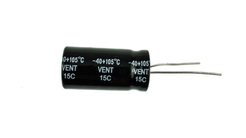 Конденсатор 47mF, 400V, Size 16x25mm, рабочая температура -40…+105