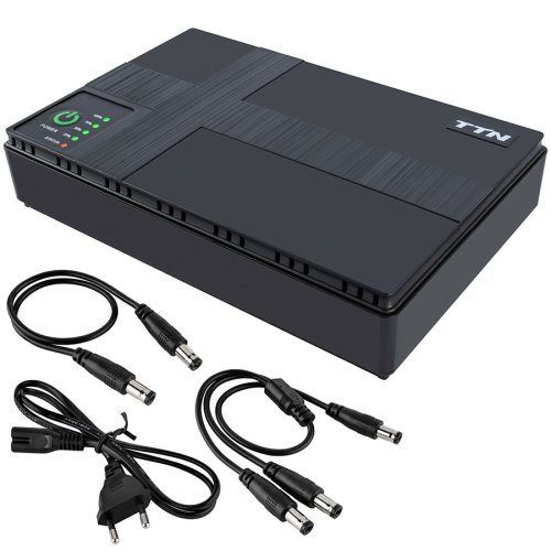 Міні UPS TTN DC1036P 12000 mAh для Wi‑Fi роутера, DC безперебійник