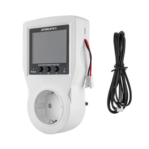 Смарт-розетка ATorch S1-WiFi 220V 16A з лічильником електроенергії та ваттметром