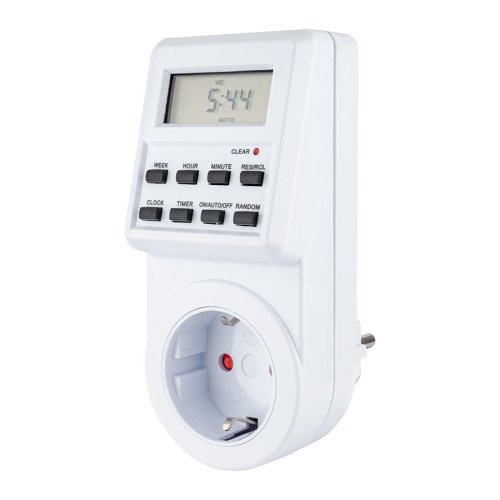 Цифровий тижневий таймер-розетка Open Electric OPTM03 (електронний)