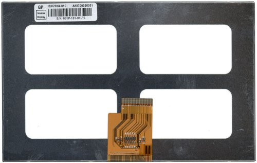 Матриця для планшета 7" Slim, 40pin знизу по центру, 1024×600 LED, глянець, EJ070NA-01C