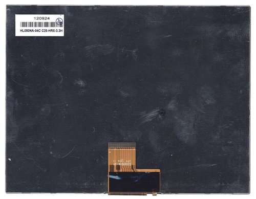 Матриця 8" Slim для планшета, LED, 40 pin (знизу центр), 1024x768, глянець, HL080NA-04C