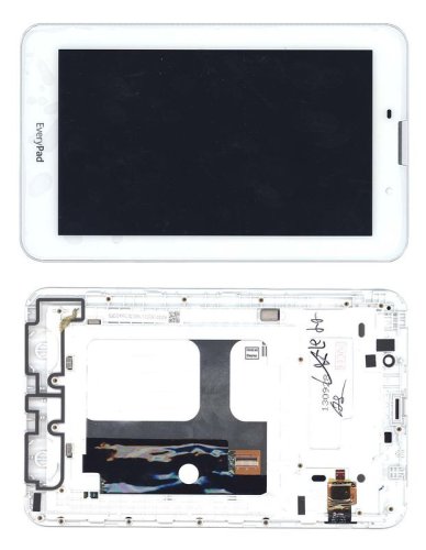 Тачскрін-матриця (модуль) для EveryPad, біла, з рамкою