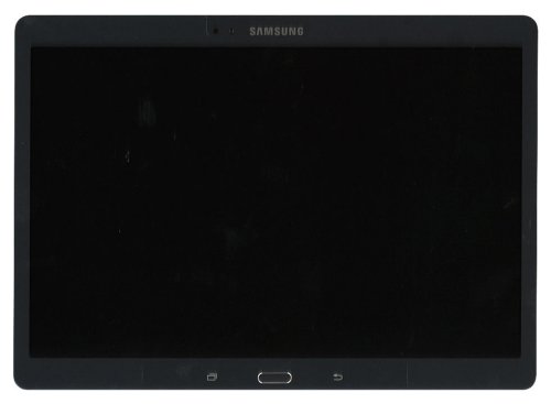 Дисплейний модуль з тачскріном для Samsung Galaxy Tab S 10.5 SM-T800, сірий, з рамкою