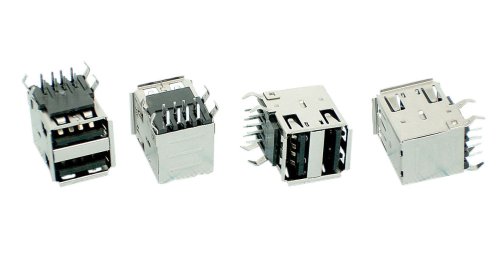 Подвійний USB-розʼєм для ноутбука №45 (2×USB Type-A)