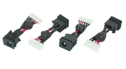 Розʼєм живлення для ноутбука Toshiba QOSMIO F40/F45 з кабелем HY-TO020