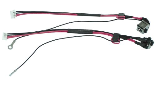 Розʼєм живлення для ноутбука Toshiba Satellite A355, A355D з кабелем HY-TO026