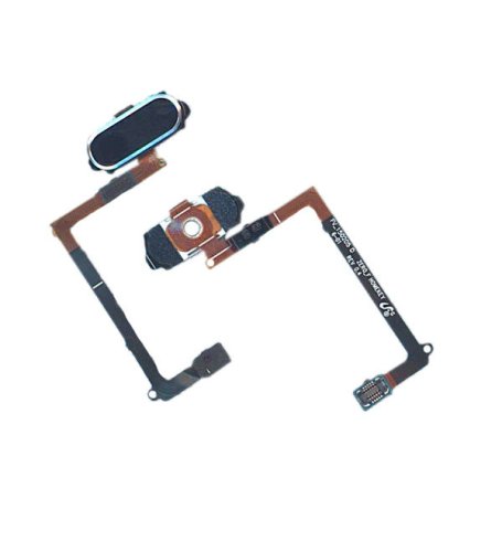 Кнопка Home з механізмом і шлейфом для Samsung Galaxy S6 SM-G920F, синя