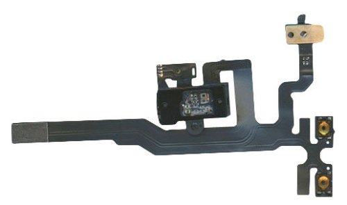 Шлейф аудіороз’єму для Apple iPhone 4S, чорний