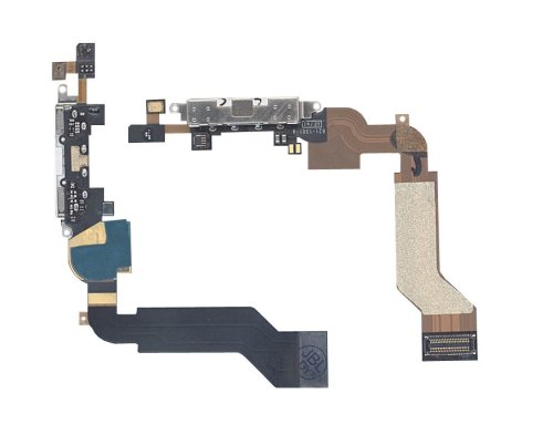 Білий шлейф роз’єму живлення для смартфона Apple iPhone 4S