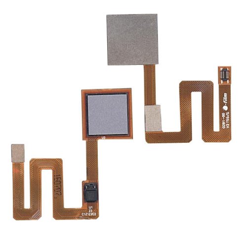 Шлейф кнопки Home зі сканером відбитка пальця для Xiaomi Redmi Note 4, сірий