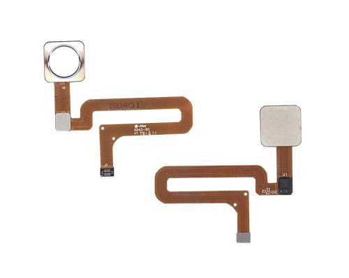 Шлейф зі сканером відбитка пальця для Xiaomi Mi 4S, сріблястий