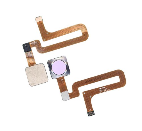 Шлейф зі сканером відбитка пальця для Xiaomi Mi 4S, фіолетовий