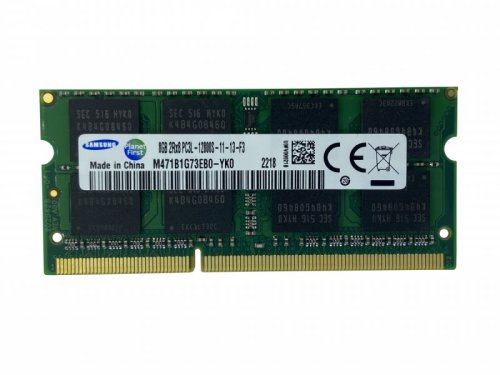 ОЗП Samsung SODIMM DDR3L 8 ГБ 1600 МГц 1,35 В для ноутбука