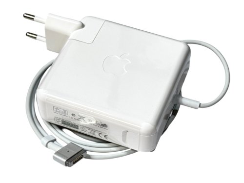 Блок живлення Apple для ноутбука 20V 4.25A 85W MagSafe 2, квадратний, з вилкою