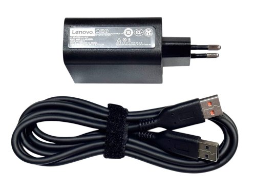 Блок живлення для ноутбука Lenovo 20V 2A 40W USB квадратний, з кабелем