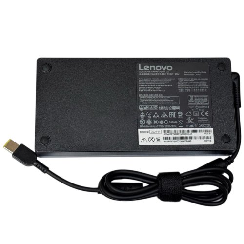 Блок живлення для ноутбука Lenovo 20V 11.5A 230W Square USB Slim, без кабелю 220V