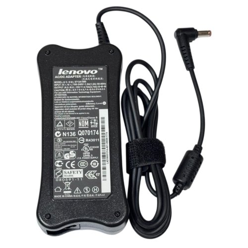 Блок живлення для ноутбука Lenovo 19V 4.74A 90W, штекер 5.5×2.5 мм, без кабелю 220V