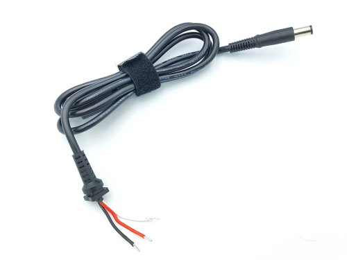 DC-кабель 7.4×5.0 з pin для HP, Dell 120/135/150/180W, 3 дроти, від БЖ до ноутбука
