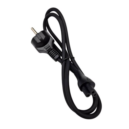 Кабель живлення для ноутбука AC 220V у потрійний роз’єм G4th (клевер/мікімаус), 1 м