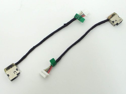 Розʼєм живлення для ноутбука HP 15-AC, 15-AF, 15-AY, 15-BA, 15-BN (4.5*3.0+Pin) з кабелем 185мм