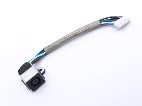 Розʼєм живлення PJ600 для Dell XPS 17 L701X/L702X RMD72 (7.4×5.0, центр. пін) з кабелем