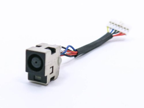 Розʼєм живлення для ноутбука HP G6T, G6S, G6X, G6T-1000, G6-1000, G6Z-1A00, G6Z-1B00, G6Z-1C00 (7.4*5.0, центральний пін) з кабелем