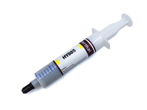 Термопаста Halnziye HY885-TU карбонова Gray, шприц 20 г, 7.15 Вт/м*К, 0.0014 °C/Вт