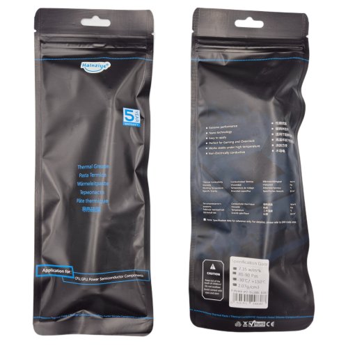 Термопаста Halnziye HY-P7 Carbon Gray, шприц 20 г, теплопровідність 7.35 Вт/м·К