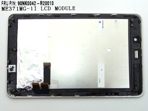 Дисплейний модуль ASUS ME371 7.0" Black з рамкою (матриця+тачскрін) Original