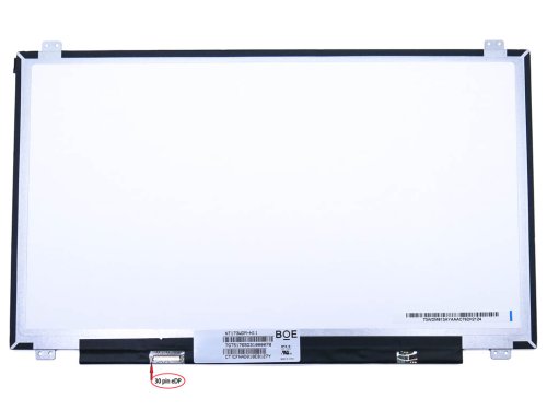 Матриця 17.3 Slim eDP 1600x900 30pin (вушка верх-низ) BOE NT173WDM-N11/NT173WDM-N17 глянцева