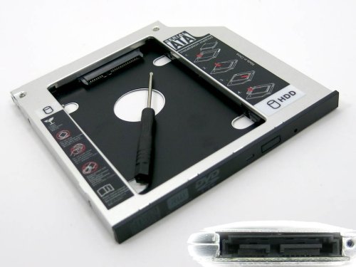 Оптібей-кеді SATA 9.5 мм для SSD/HDD 2.5" у відсік DVD-RW (Second HDD)