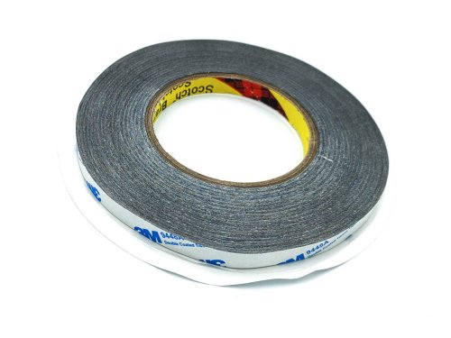 Двосторонній скотч 3M чорний 10мм×0.5мм×50м для кріплення матриці ноутбука Original