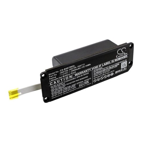 Акумулятор Cameron Sino 088789 CS-BSE796XL для BOSE Soundlink Mini 2, 3400 mAh