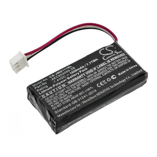 Акумулятор Cameron Sino AEC653055 CS-JMD111SL для JBL Flip 1, 1050 mAh