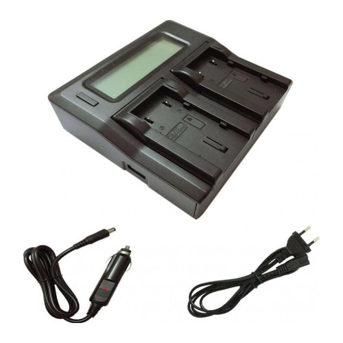 Зарядний пристрій KingMa на 2 акумулятори для JVC BN-VF808U BN-VF815U BN-VF823U