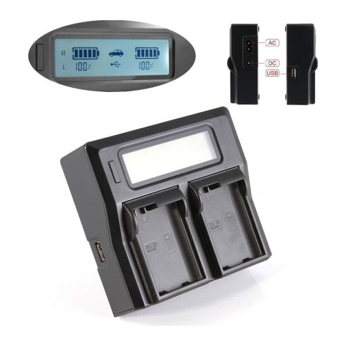 Двозарядний пристрій KingMa на 2 акумулятори для Nikon EN‑EL15