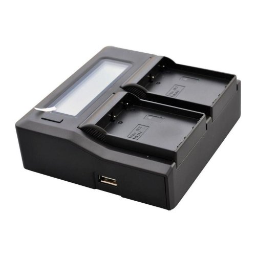 Зарядний пристрій KingMa на 2 акумулятори для Olympus BLH-1